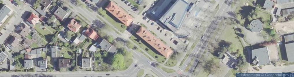 Zdjęcie satelitarne Przedsiębiorstwo Ogólnobudowlane Leszno
