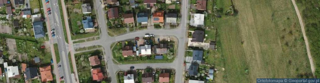 Zdjęcie satelitarne Przedsiębiorstwo Produkcyjno - Handlowo - Usługowe Budmal Jan Kisiela