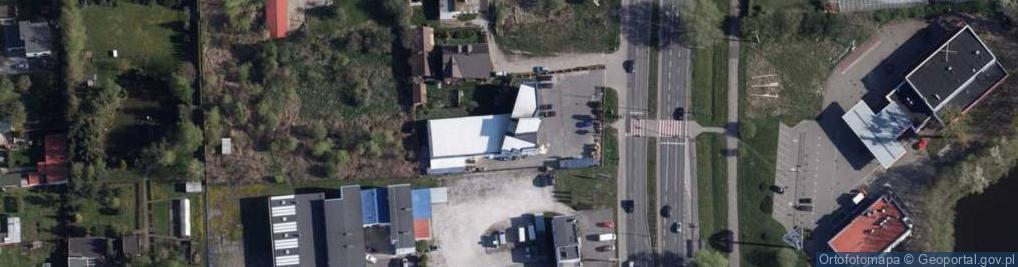 Zdjęcie satelitarne Przedsiębiorstwo Produkcyjno Usługowe Montbud