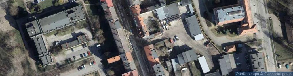 Zdjęcie satelitarne Przedsiębiorstwo Produkcyjno Usługowe Znakbud G Dalidowski w Paduch M Górko