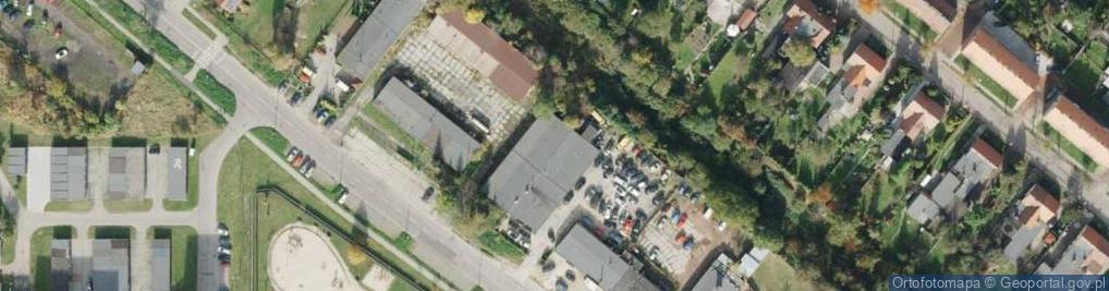Zdjęcie satelitarne Przedsiębiorstwo Produkcyjno Usługowo Handlowe Hanbud w Upadłości Likwidacyjnej