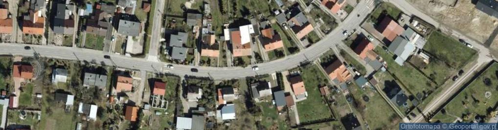 Zdjęcie satelitarne Przedsiębiorstwo Produkcyjno Usługowo Handlowe Nad Bud