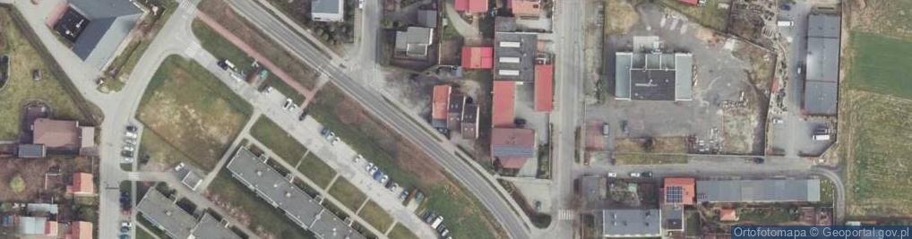 Zdjęcie satelitarne Przedsiębiorstwo Projektowo-Budowlane Arkon Tomasz Chruszczewski