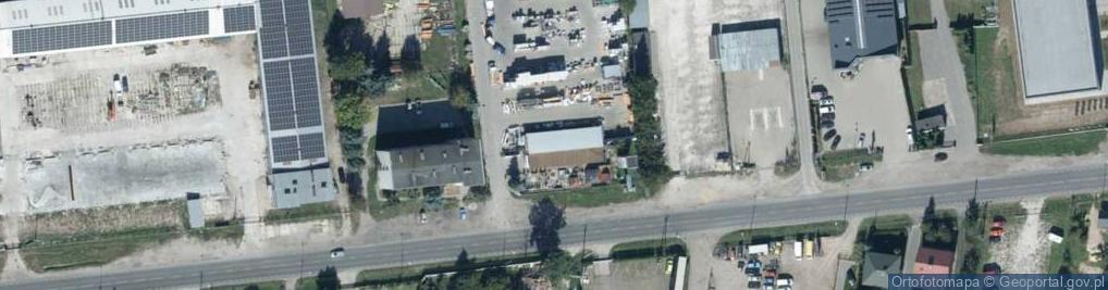 Zdjęcie satelitarne Przedsiębiorstwo Robót Inżynieryjnych Inżynieria