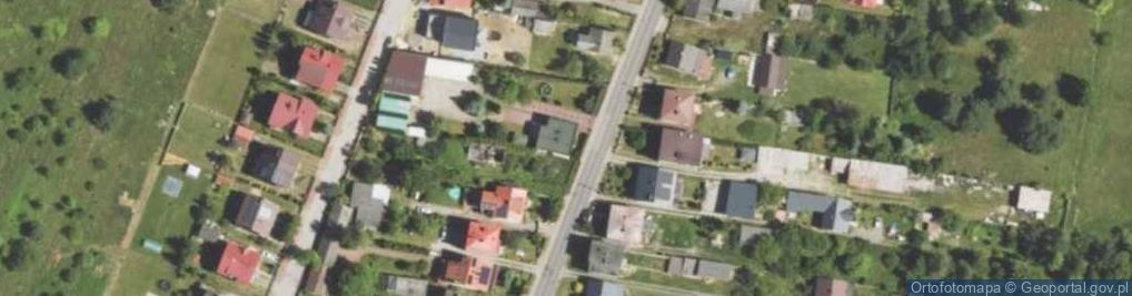 Zdjęcie satelitarne Przedsiębiorstwo Robót Inżynieryjnych Rozmet Elżbieta Wyżykowska Weronika Zastawnik