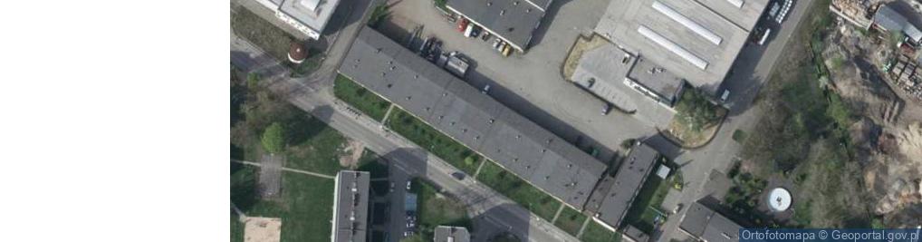 Zdjęcie satelitarne Przedsiębiorstwo Transportu i Sprzętu Budowlanego Peberow Trans