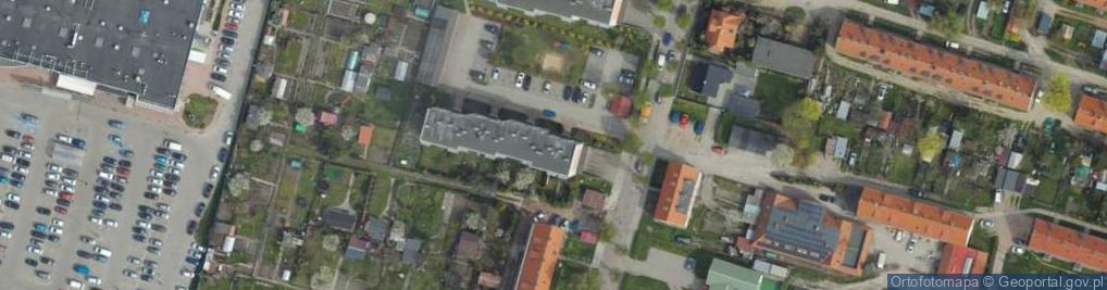 Zdjęcie satelitarne Przedsiębiorstwo Unipro Bud