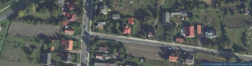 Zdjęcie satelitarne Przedsiębiorstwo Usług Budowlanych Temabud