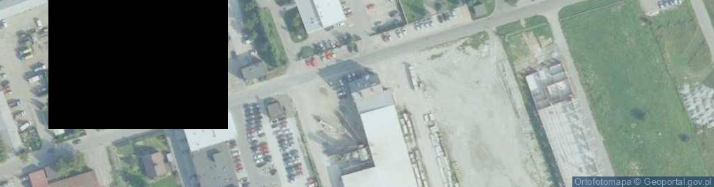 Zdjęcie satelitarne Przedsiębiorstwo Usług Technicznych i Realizacji Inwestycji Raba
