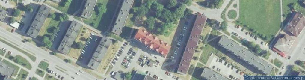 Zdjęcie satelitarne Przedsiębiorstwo Usługowo Budowlano Inwestycyjne Lokum Longin Wielochowski