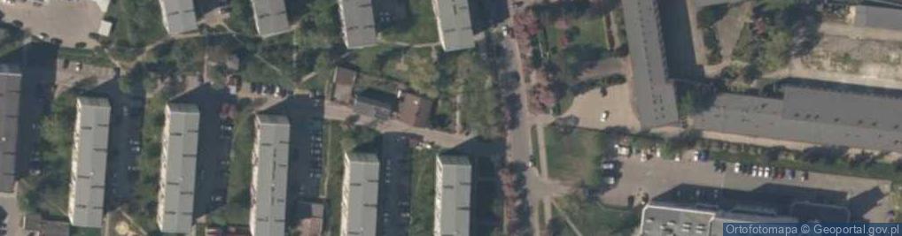 Zdjęcie satelitarne Przedsiębiorstwo Usługowo Handlowe Agbud