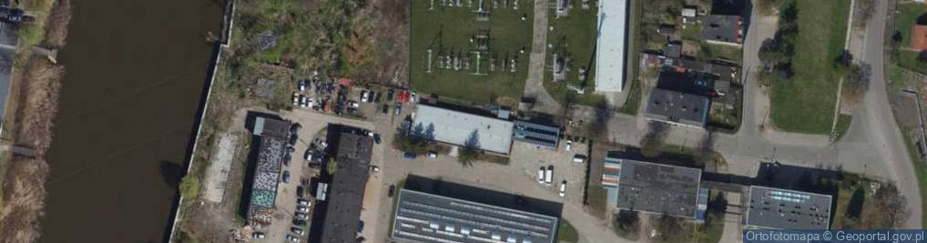Zdjęcie satelitarne Przedsiębiorstwo Usługowo Handlowe Bel M w Bogusławscy