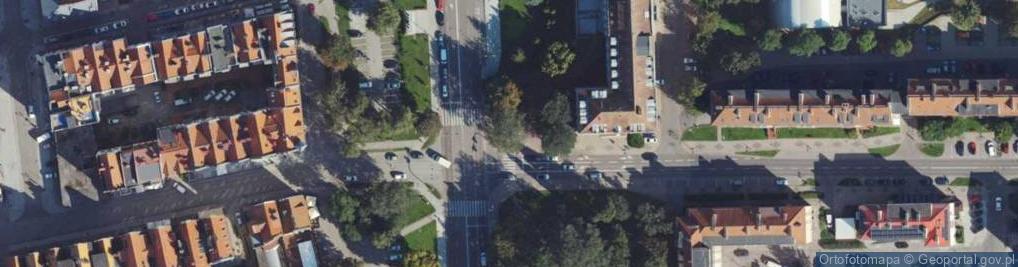 Zdjęcie satelitarne Przedsiębiorstwo Usługowo Handlowe Elsat
