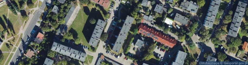 Zdjęcie satelitarne Przedsiębiorstwo Usługowo Handlowe Kris Net