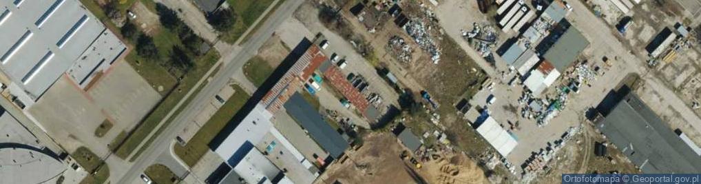 Zdjęcie satelitarne Przedsiębiorstwo Usługowo Produkcyjno Handlowe Rywal