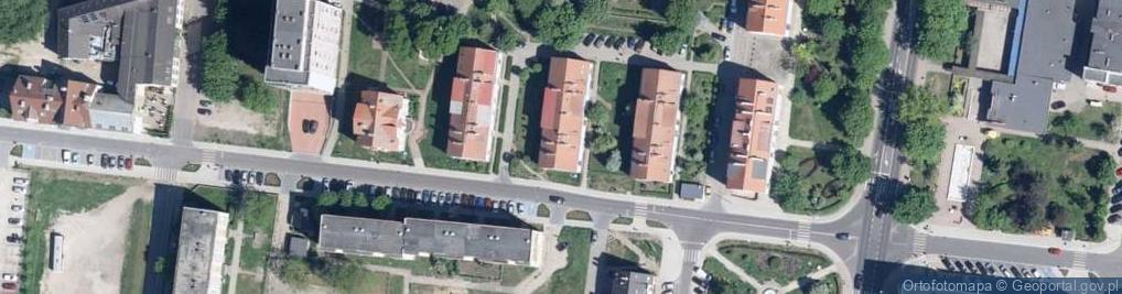 Zdjęcie satelitarne Przedsiębiorstwo Wielobranżowe Contraco Purtak Andrzej