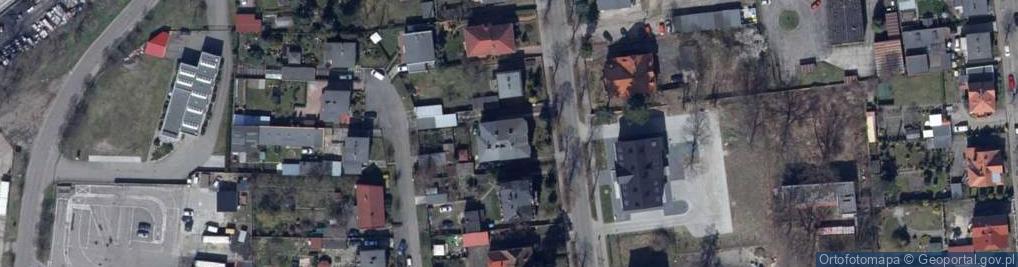 Zdjęcie satelitarne Przedsiębiorstwo Wielobranżowe El Fran Franciszek Zandecki Zbigniew Dominiak