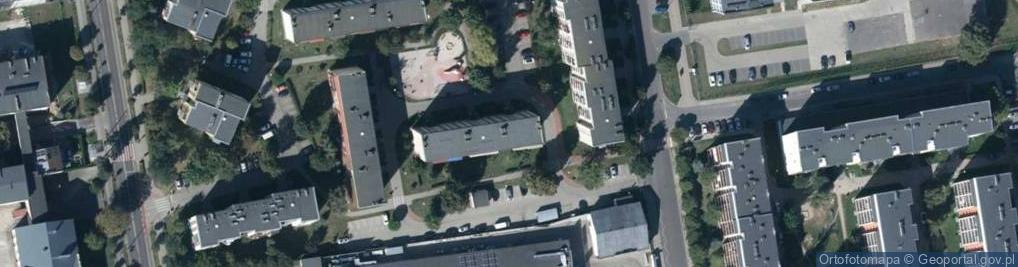 Zdjęcie satelitarne Przedsiębiorstwo Wielobranżowe Import Export Eko Term