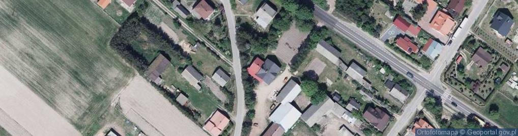 Zdjęcie satelitarne Przedsiębiorstwo Wielobranżowe Kisbud Krzysztof Rabajczyk