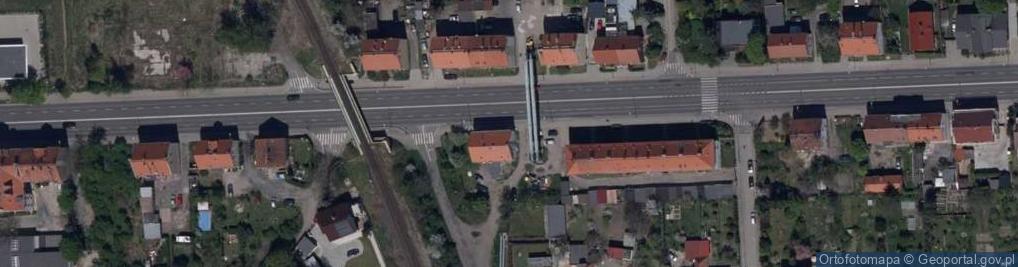 Zdjęcie satelitarne Przedsiębiorstwo Wielobranżowe Okleg Jerzy Słowik