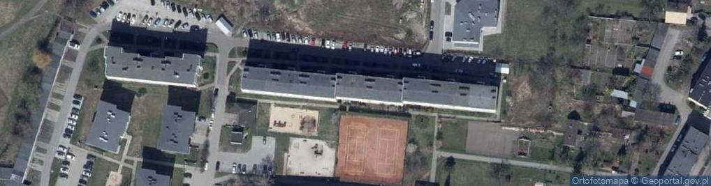 Zdjęcie satelitarne Przedsiębiorstwo Wielobranżowe Piomar II Marchelek Grzegorz