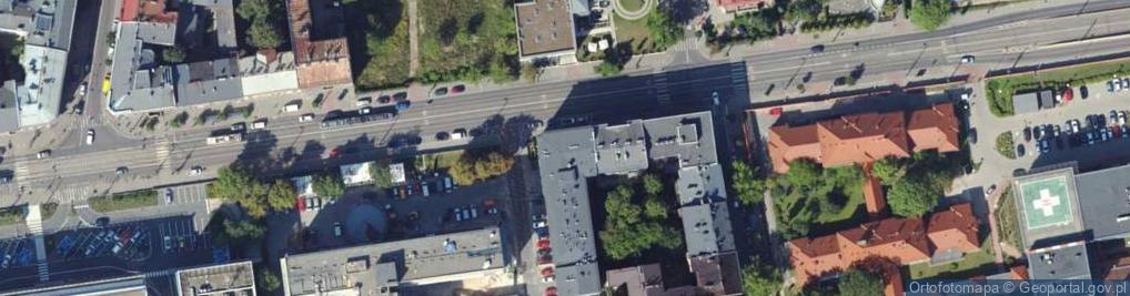 Zdjęcie satelitarne Przedsiębiorstwo Wodno Inżynieryjne Budwod