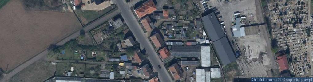 Zdjęcie satelitarne Przemysław Kubik Firma Budowlano - Transportowa