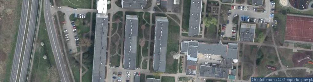 Zdjęcie satelitarne Przesiębiorstwo Produkcyjno-Usługowo-Handlowe Domex Andrzej Łabędzki