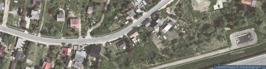 Zdjęcie satelitarne Przesiębiorstwo Remontowo Budowlane Serwis Usł Wod Kan Gaz Co w Zabagło