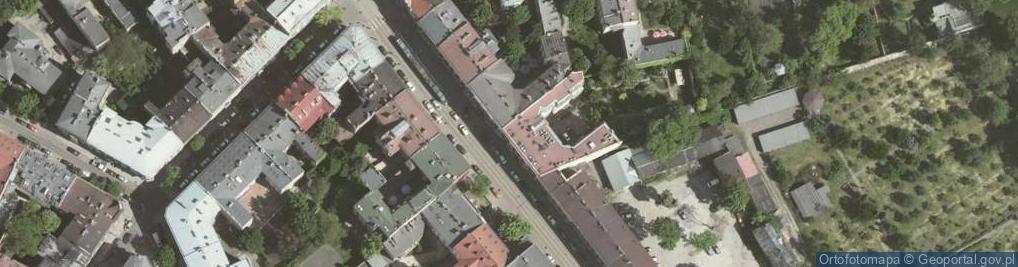 Zdjęcie satelitarne Rewitalizacja Pałac Pokutyńskich w Krakowie