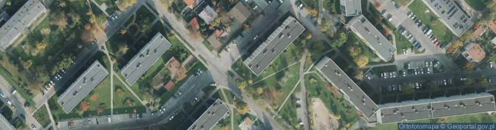 Zdjęcie satelitarne Robek