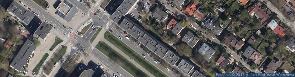 Zdjęcie satelitarne Robert Łopat Przedsiębiorstwo Usługowo-Projektowe Plan