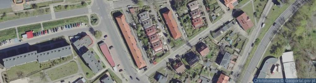 Zdjęcie satelitarne Roman Borowski Zakład Budowlany