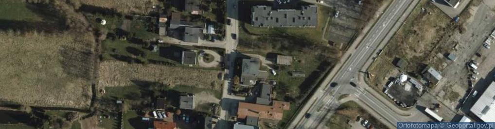 Zdjęcie satelitarne Ronkowski Fabryka Okien i Drzwi S.A.