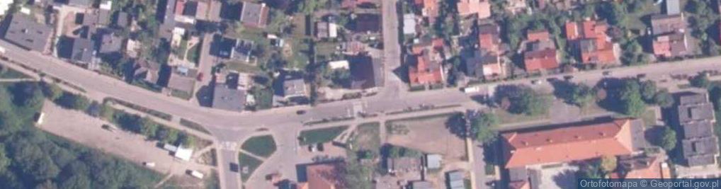 Zdjęcie satelitarne Ryszard Pietrzak Usługi Budowlane, Domki Kempingowe