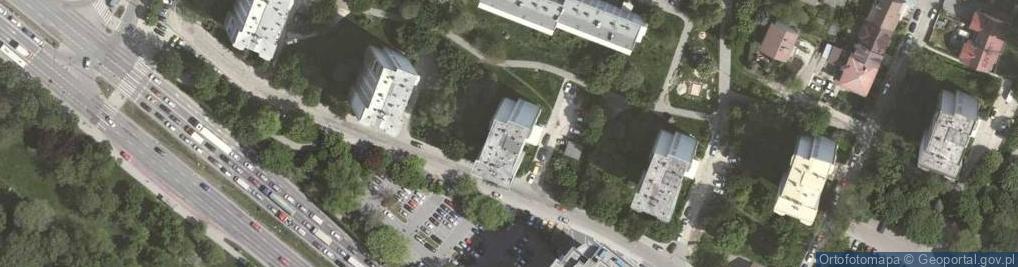 Zdjęcie satelitarne Ryszard Rodziński Przedsiębiorstwo Wielobranżowe Bud-Alp-2