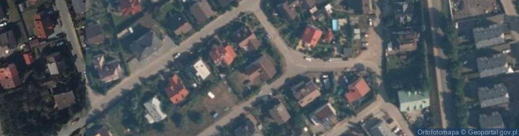 Zdjęcie satelitarne Sebastian Kurdziel 1.Przedsiębiorstwo Budowlano-Drogowe Sebastian Kurdziel 2.Kwiaciarnia Vanessa