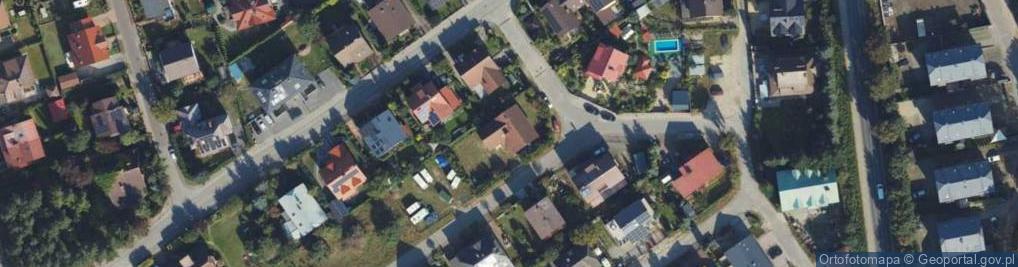 Zdjęcie satelitarne Sebastian Kurdziel 1.Przedsiębiorstwo Budowlano-Drogowe Sebastian Kurdziel 2.Kwiaciarnia Vanessa