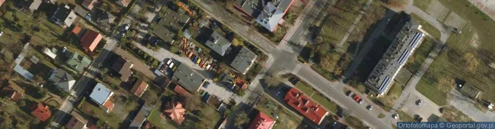 Zdjęcie satelitarne Siedleckie Przedsiębiorstwo Budowlane Tasta