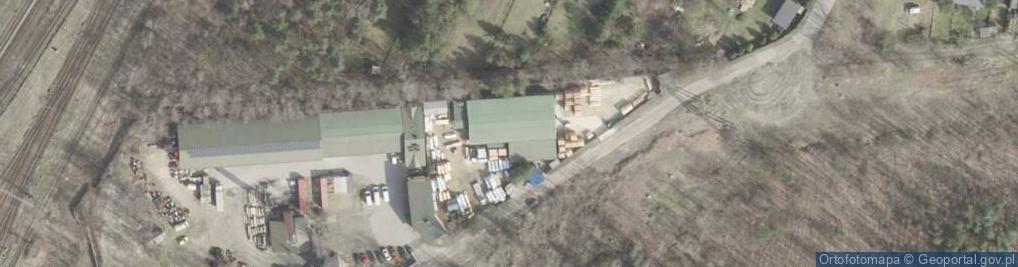 Zdjęcie satelitarne Skup i Sprzedaż Złomu Usługi Sprzętem Budowl Transport