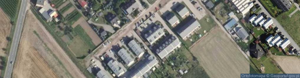 Zdjęcie satelitarne Sławomir Rączka Wykonywanie Instalacji Elektrycznych