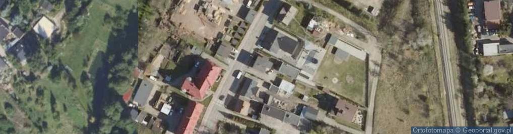 Zdjęcie satelitarne Sławomir Wisiński Kompleksowe Usługi Remontowo-Budowlane Wiśnia