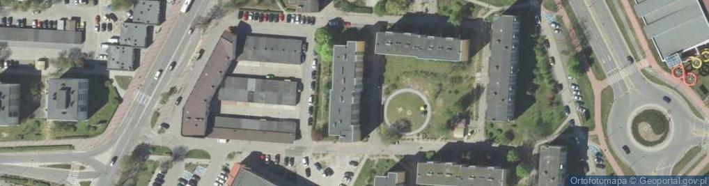 Zdjęcie satelitarne Sławomir Wójcik Usługi Budowlane i Transportowe
