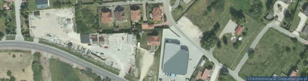 Zdjęcie satelitarne Sławomir Ziółkowski Firma Handlowa Świat Kostki i Kamienia
