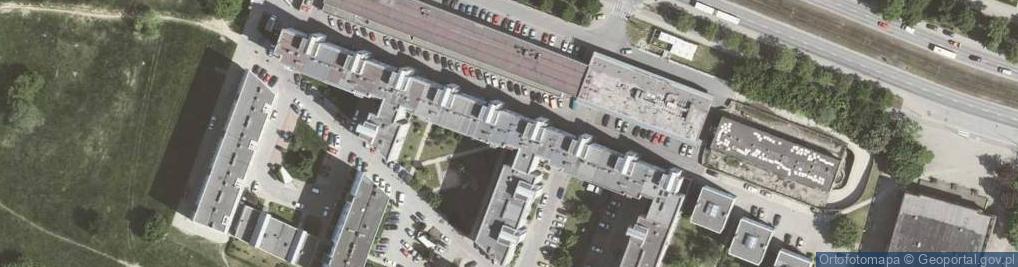 Zdjęcie satelitarne Sławomir Złośnik Usługi Budowlane