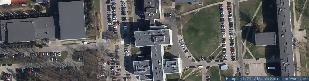 Zdjęcie satelitarne Spółdzielnia Budownictwa Mieszkaniowego Piątka