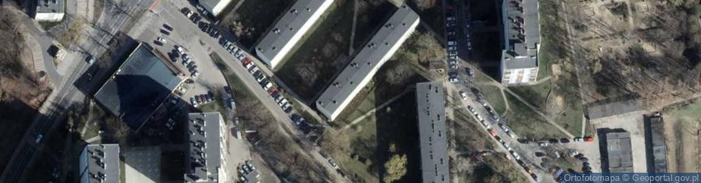Zdjęcie satelitarne Spółdzielnia Budowy Domów Jednorodzinnych Sos w Gorzowie Wlkp