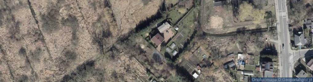 Zdjęcie satelitarne Spółdzielnia Mieszk Budowy Domków Jednorodzinnych Stoczniowiec
