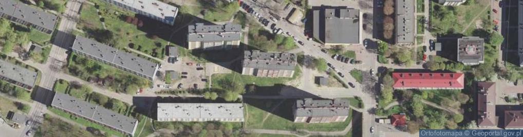 Zdjęcie satelitarne Spółdzielnia Mieszkaniowa Enerbud