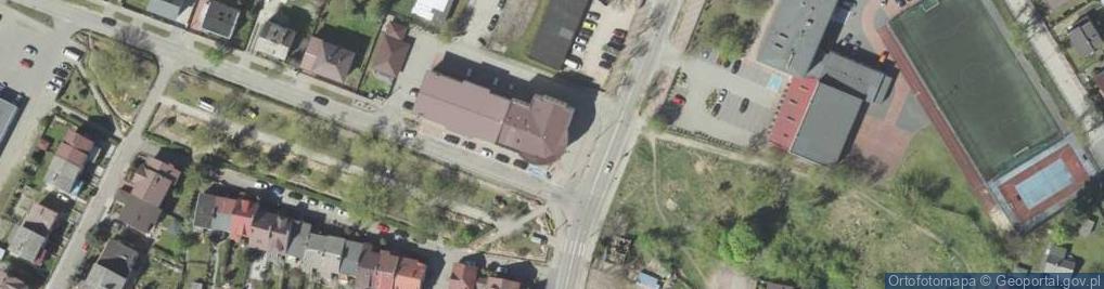 Zdjęcie satelitarne Spółdzielnia Mieszkaniowa Garaż w Ostrołęce